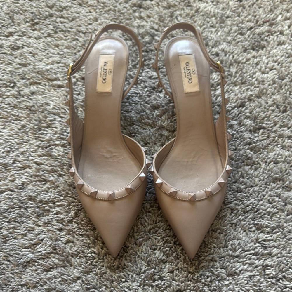Valentino Women's Mauve Rockstuds
